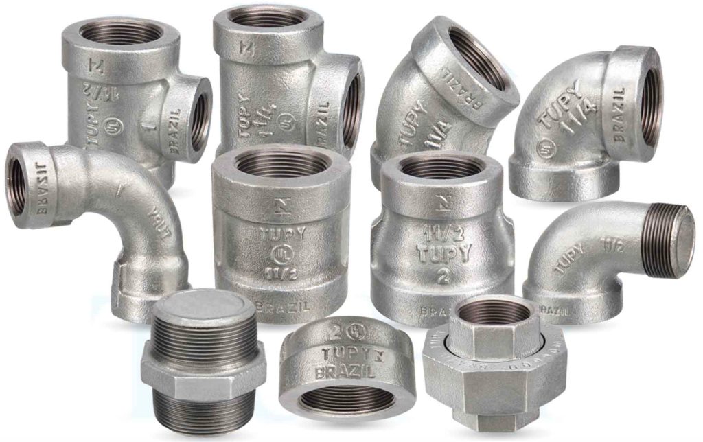 انواع اتصالات توپی ساخت برزیل TUPY NPT