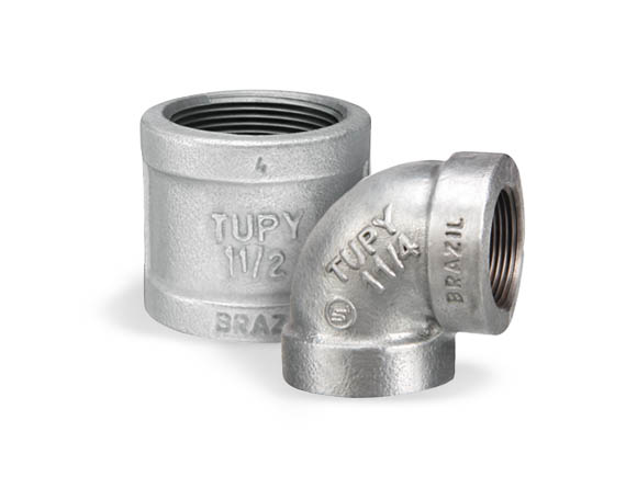 اطلاعات بیشتر راجع به اتصالات چدن چکش خوار توپی فشار قوی