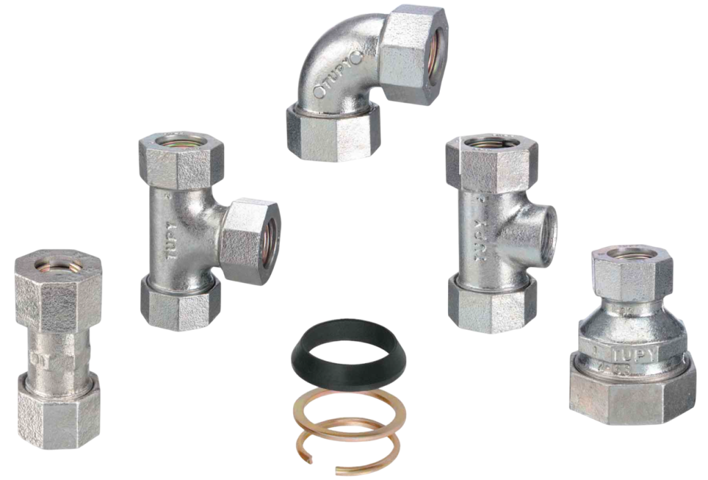 اجزای اتصالات گالوانیزه توپی پرس