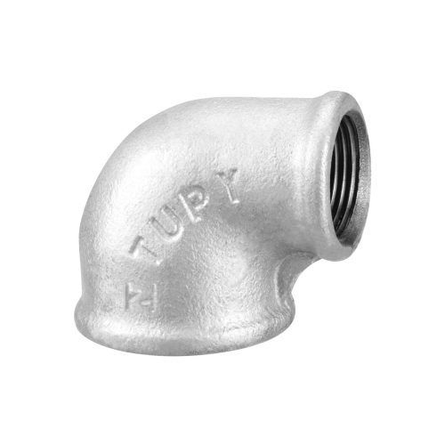 tupy galvanized reducing elbow 90R malleable iron pipe fittings خرید زانو تبدیلی گالوانیزه دنده ای چدن چکش خوار توپی ساخت برزیل TUPY BSP