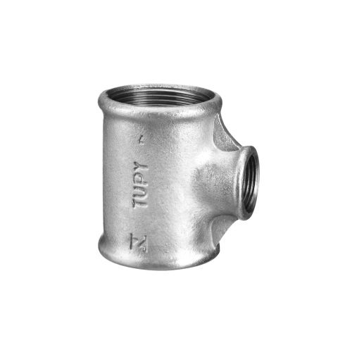 tupy galvanized reducing tee 130r malleable iron pipe fittings خرید سراهی تبدیلی گالوانیزه دنده ای چدن چکش خوار توپی ساخت برزیل TUPY BSP