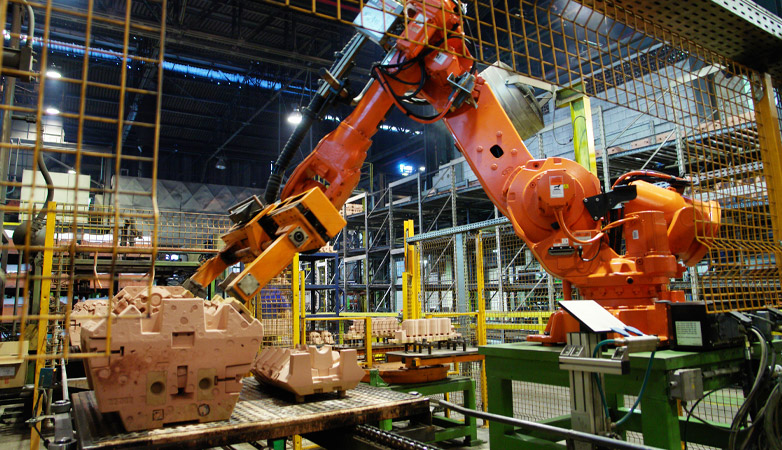 تولید قطعات چدنی صنایع سنگین توسط توپی