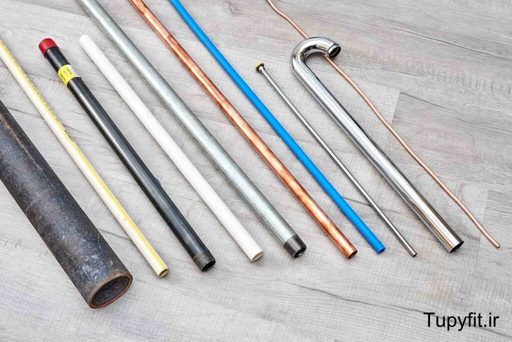 تصویر انواع جنس مواد در صنعت تاسیسات