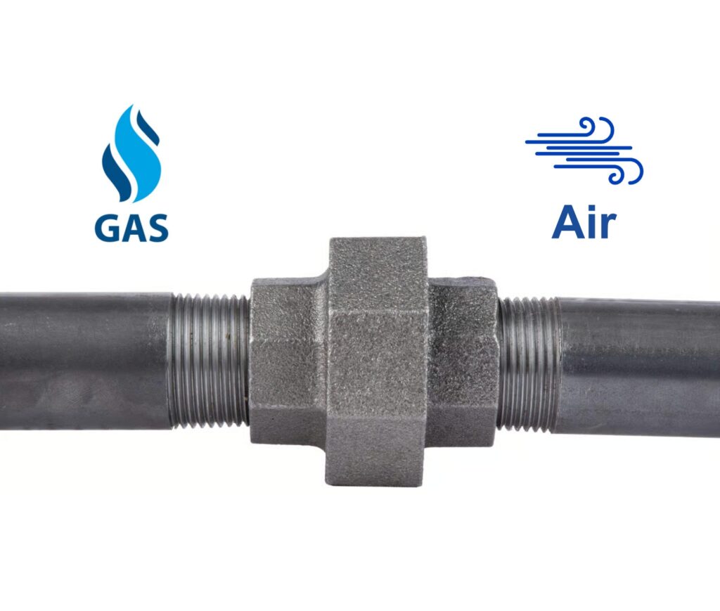 تصویر اتصال سیاه برای گاز