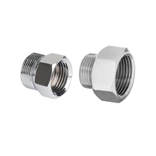 تبدیل پیسوال فولادی کروم ۳/۸×۱/۲ تبدیل پیسوال فولادی کروم ۳/۸×۱/۲