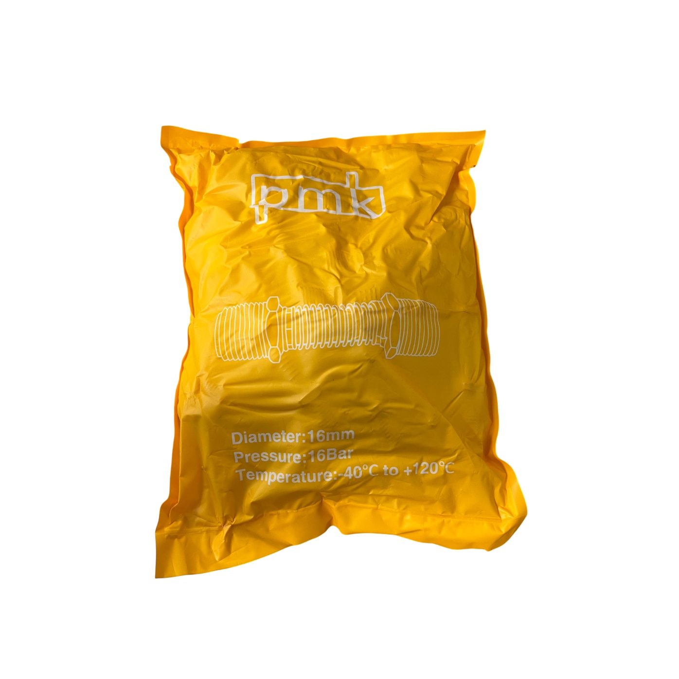 بسته بندی ۲۰ عددی نیپل فنری رادیاتور PMK، فنر داخلی SS304، قطر ۱۶ میلیمتر، ارتفاع ۸ سانتیمتر، فشار کاری ۱۶ بار
