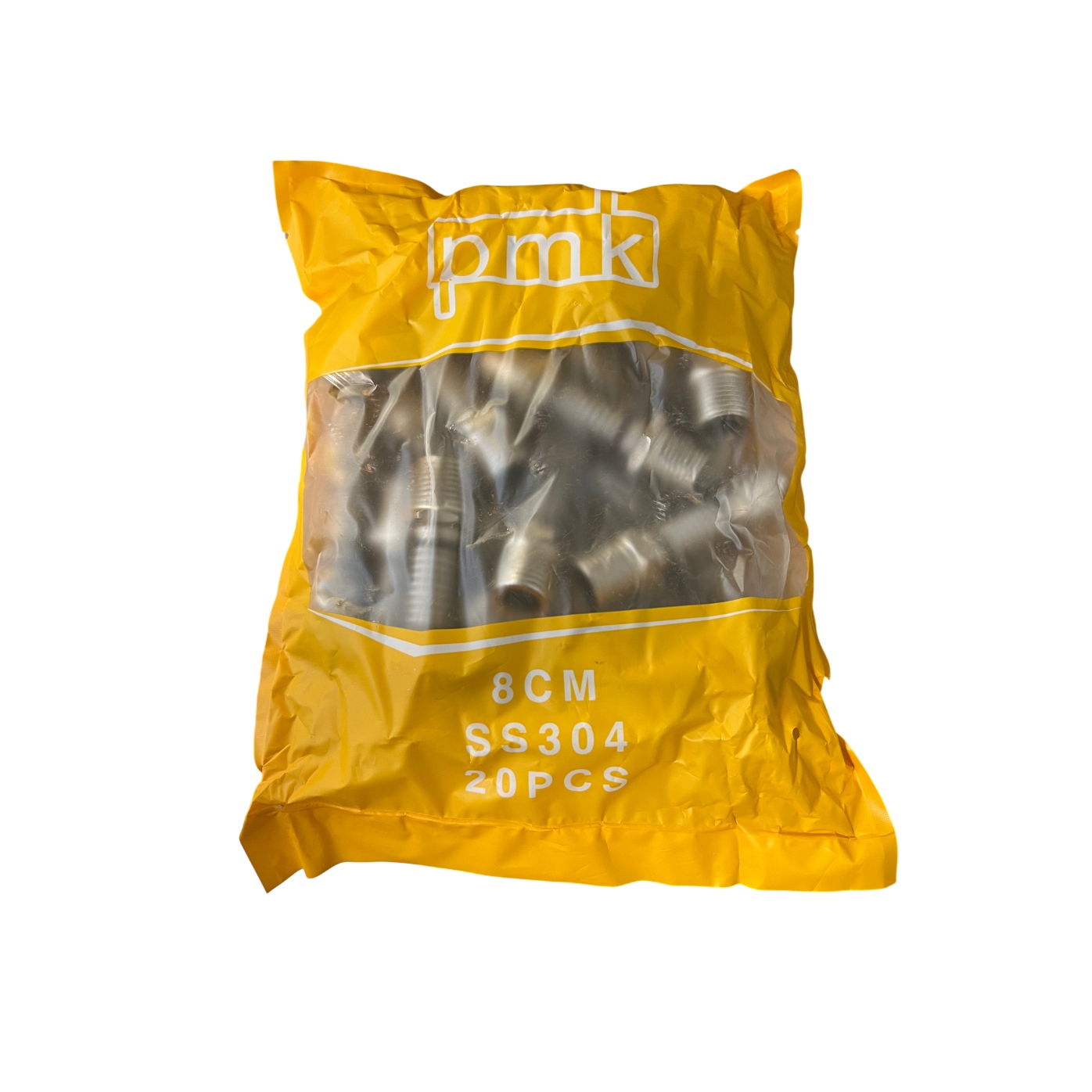 بسته بندی نیپل فنری رادیاتور PMK، فنر داخلی SS304، قطر ۱۶ میلیمتر، ارتفاع ۸ سانتیمتر، فشار کاری ۱۶ بار