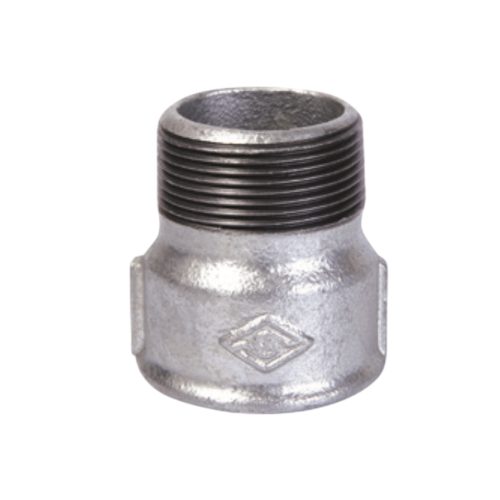 mech galvanized extension socket 529a malleable iron pipe fittings خرید روپیچ توپیچ گالوانیزه دنده ای چدن چکش خوار مک ساخت چین
